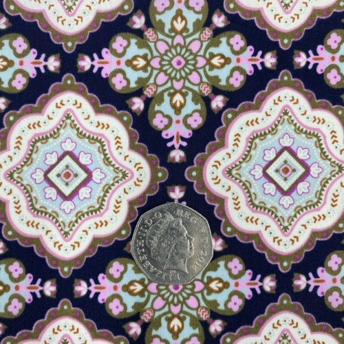 Cotton Lawn - 0283/SI/B - Navy